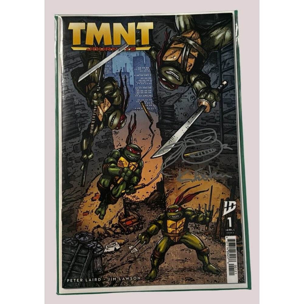 Teenage Mutant Ninja Turtles Journeys #1 Cover B Eastman IDW SIGNED BY EASTMAN